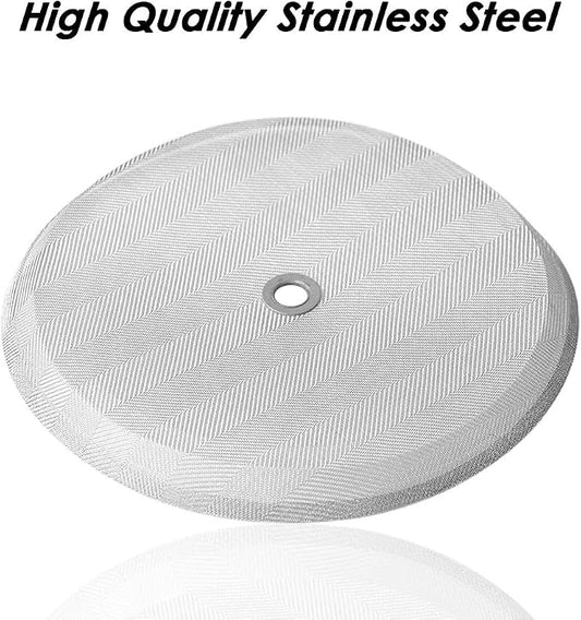 4 Pack French Press Replacement Filter Screen, findTop 4 Inch Stainless Steel Mesh Replacements for 1000 ml / 34 oz / 8 cup French Press