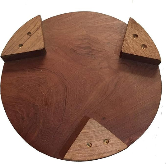 Wooden Chakla,Polpat,Round Roti Maker,Chapati Maker,Circular Board