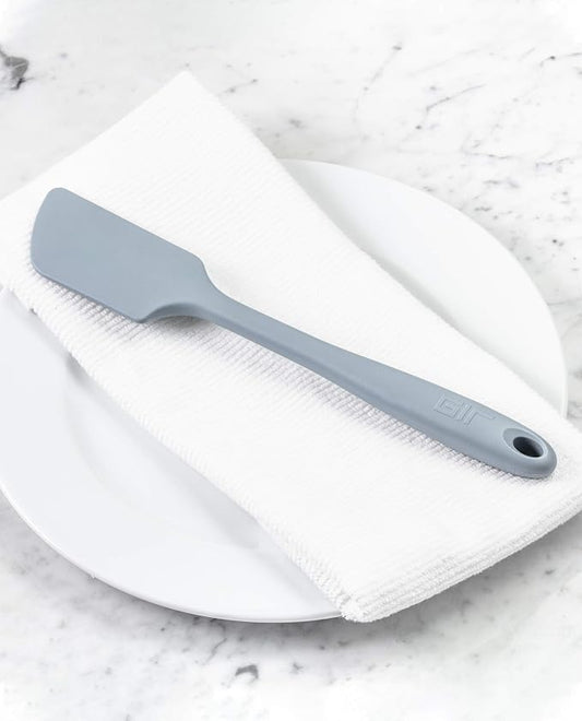 GIR: Get It Right Silicone Kitchen Spatula - Non-toxic Cooking Utensils for Nonstick Cookware, Cooking and Baking, Ultimate - 11IN - Slate