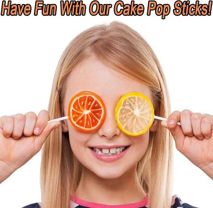 1200PCS Lollipop Cake Pop Treat Bag Set Including 400pcs Parcel Bags, 400pcs Papery Treat Sticks, 400pcs Gold Metallic Twist Ties for Making Lollipops, Cake Pops, Candies, Chocolates and Cookies
