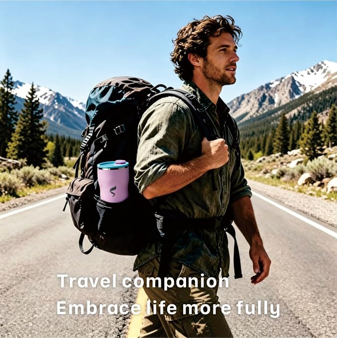 30 oz Stainless Steel Insulated Tumbler with Straw and Lid, Double Wall Vacuum Travel Cup, Spill Resistant, Fits Most Cup Holders, for Water, Iced Coffee and Hot Drinks, Pink Lemonade