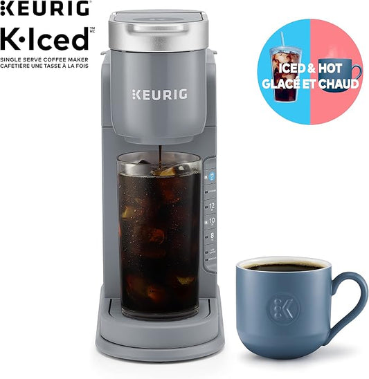 K-Iced Single Serve Coffee Maker - Grey