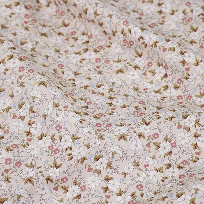 Nodsaw Charm Packs for Quilting 5 inch, Vintage Floral Print Cotton Quilting Fabric Squares 5x5, 42 5 inch Charm Squares, Precuts 5x5 Quilt Fabric for Quilting, Patchwork, Crafts, and Home Decor