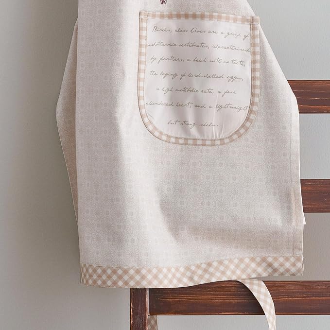 Maison d' Hermine 100% Cotton Apron for women with Pocket Kitchen Chef Apron for Men Cooking Spring Summer