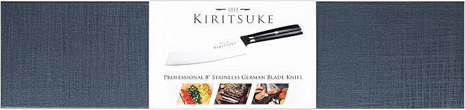 Professional Chef Knife 8 Inch Kitchen Knife - Premium Ergonomic Ultra Sharp High Carbon German Stainless Steel - Pakkawood Handle Chef's Knives