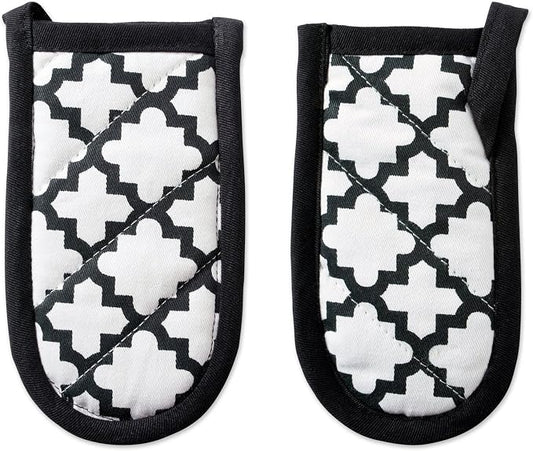 DII Lattice Basics Collection Kitchen Essentials, Pan Handle Set, White, 3, Piece