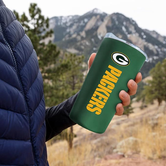 Rico Industries NFL Football Soft Touch, Easy Grip Tumbler