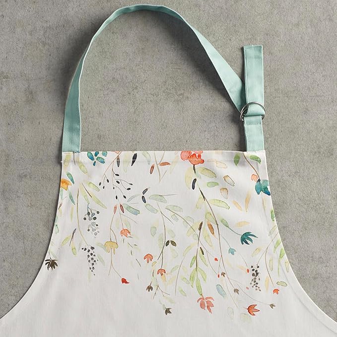 Maison d' Hermine 100% Cotton Apron for women with Pocket Kitchen Chef Apron for Men Cooking Spring Summer