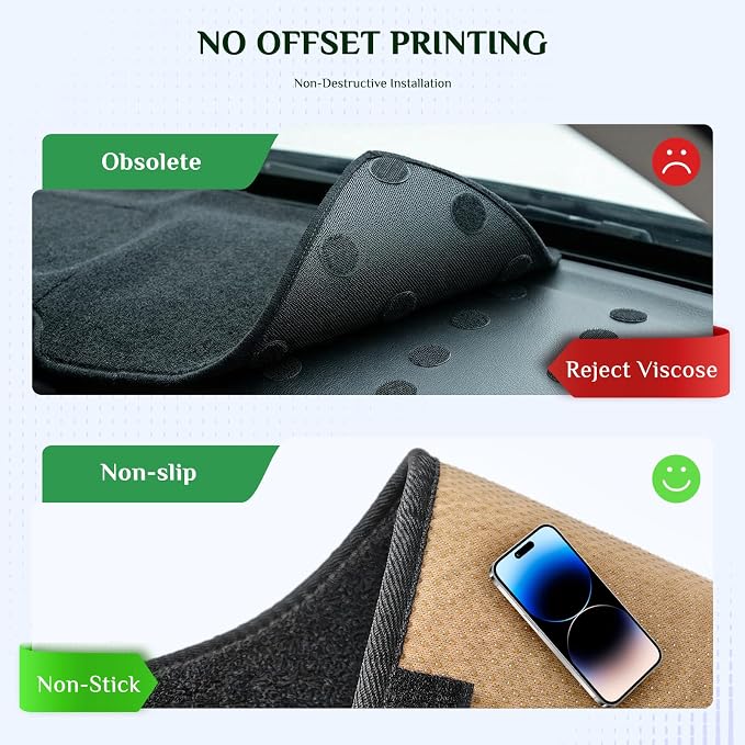 Dash Cover, Anti-Glare, Sun Protection, Dustproof, UV-Proof, Dashboard Covers, Interior Car Accessorie Fit for 2004 2005 2006-2009 Le-xus RX,04-06 RX330,07-09 RX350,06-08 RX400h, Black