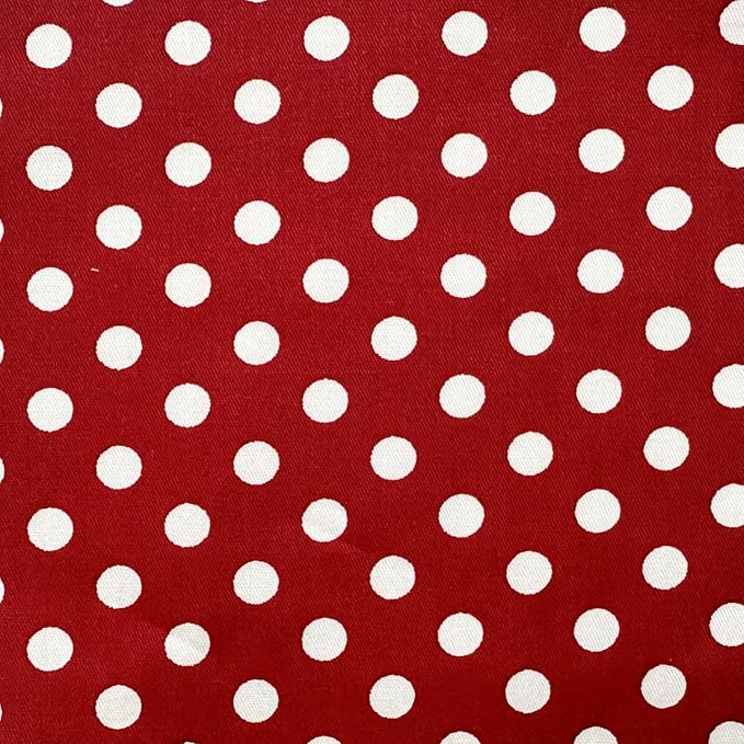 DMFR Red Floral Fabric Squares 5x5 Inch, 42 Pcs 100% Cotton Charm Packs for Quilting, Red and White Precut Quilt Squares for Patchwork, Sewing, Doll Clothes, Scrapbooking and DIY Crafts