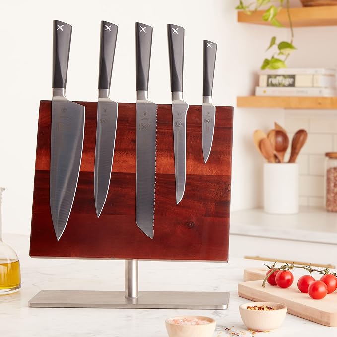 Mercer Culinary Züm 6-Piece Magnetic Board, 11 3/8 x 9, Stainless Steel