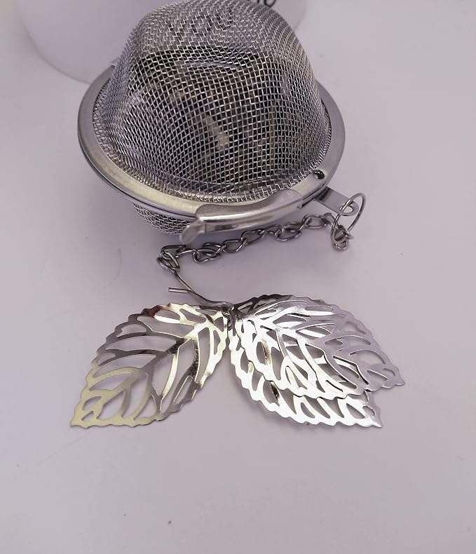 Leaves Tea Infuser Ball for Brewing Loose Dried Herbal Teas