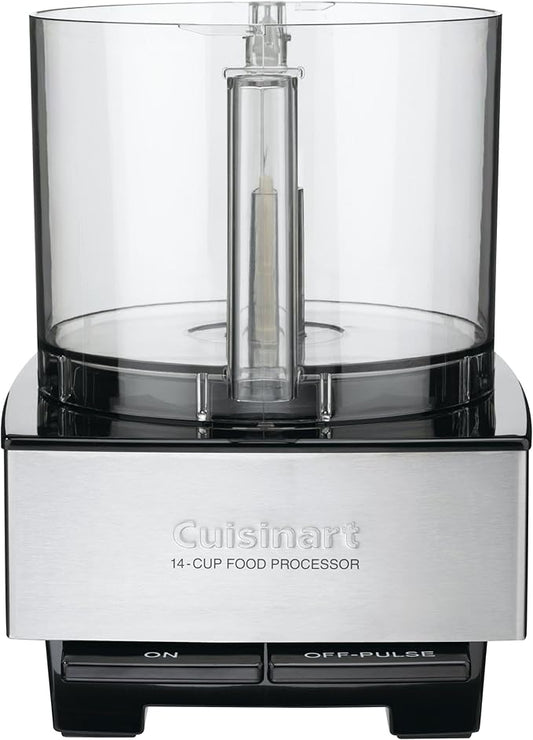 Cuisinart DFP-14BCNYAMZ Custom 14 Food Processor Brushed Metal Series, , Stainless Steel