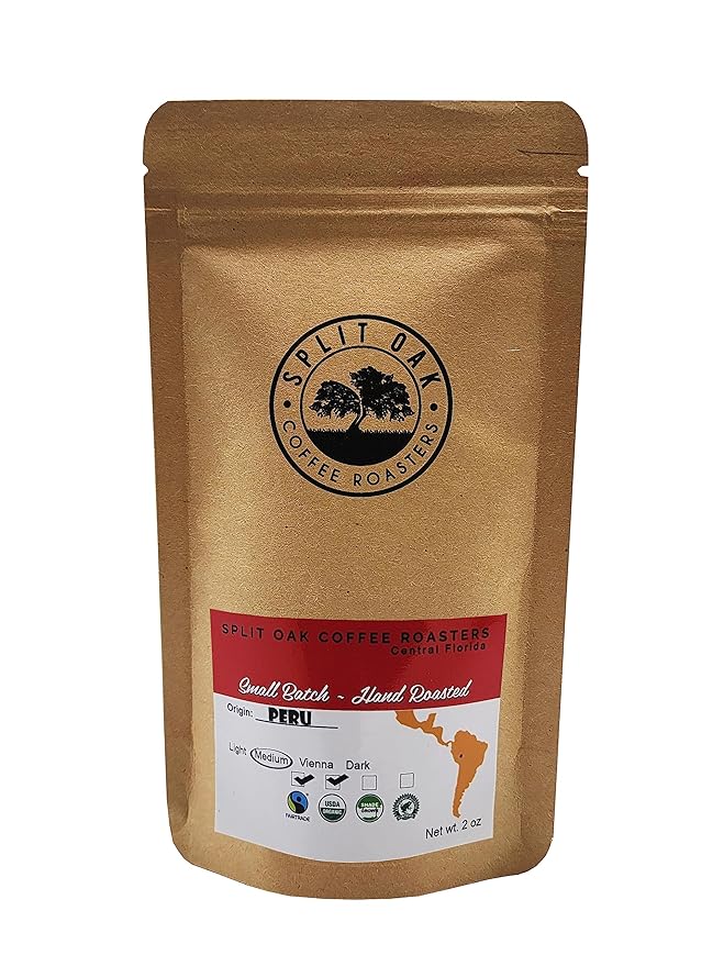 Split Oak Coffee Roasters Gourmet Gift Box – Whole Bean Variety Pack Coffee Gift Box, 9 Medium Roast Coffees from Around the World – Global Tasting Collection, 2oz Bags, Roasted in the USA