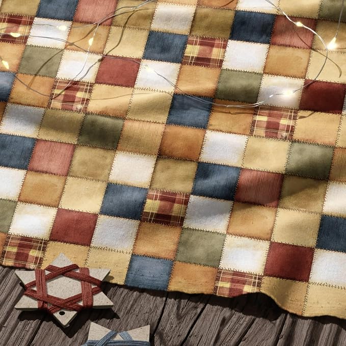 100% Cotton Fabric by the Yard – Turkish Quality Quilting & Sewing Fabric, 1 Yard x 1.69 Yards Wide, Patchwork Cotton for Crafts