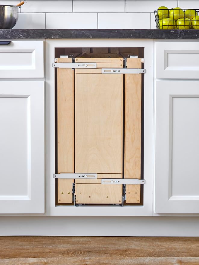 Rev-A-Shelf Wood Base Cabinet Pullout Organizer Accessory for 448 BCSC Series