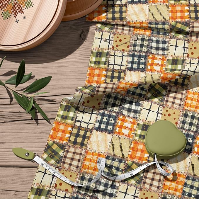 100% Cotton Fabric by the Yard – Turkish Quality Quilting & Sewing Fabric, 1 Yard x 1.69 Yards Wide, Patchwork Cotton for Crafts