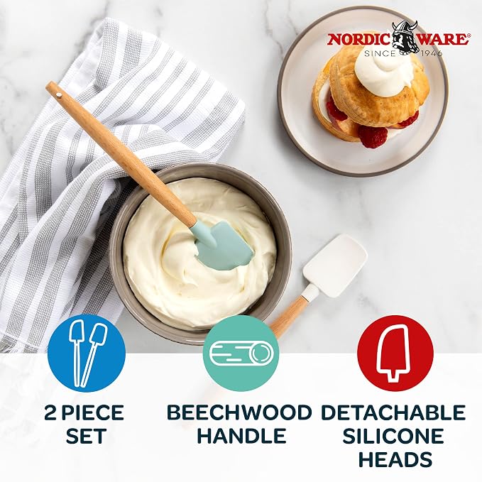 Nordic Ware Spatula Set, Small, Multi