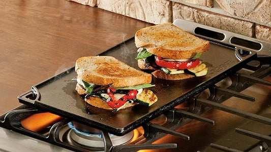 Lodge Cast Iron Wanderlust Series, Cabin Combo Cooker, 3.2 Quart