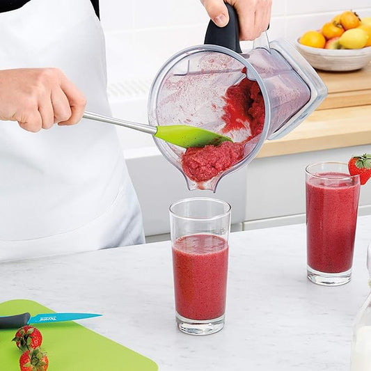 Tovolo, Jar Scraper Flex Core Stainless Steel Charcoal