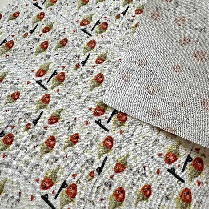 Mixed Pattern Cotton Fabric Bundle โ 60 Pre-Cut Squares (8ร8 inch), 100% Cotton 140 GSM, Eco Digital Print, Made in Turkey