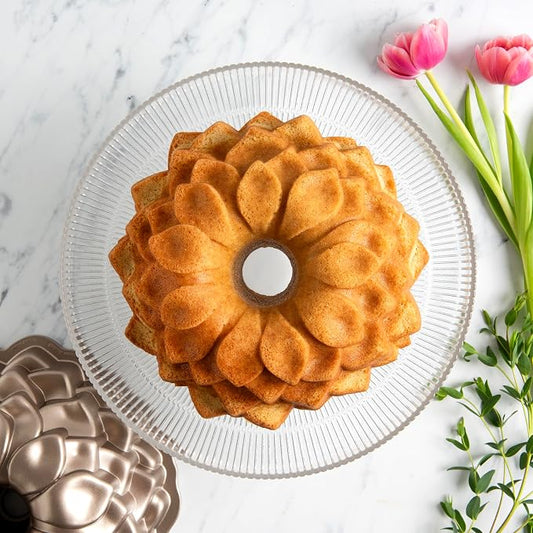 Nordic Ware Blossom Bundt Pan ,Toffee