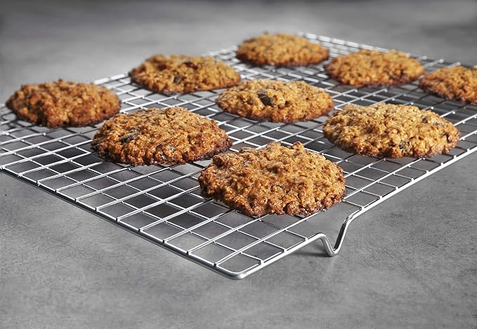 Lacor -Rectangular Baking Rack, Chrome Steel