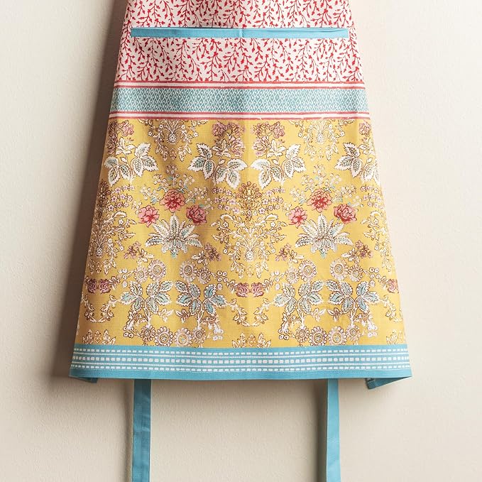 Maison d' Hermine 100% Cotton Apron for women with Pocket Kitchen Chef Apron for Men Cooking Spring Summer