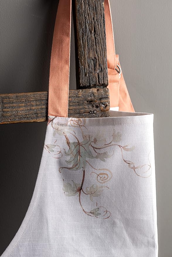 Maison d' Hermine 100% Cotton Apron for women with Pocket Kitchen Chef Apron for Men Cooking Spring Summer