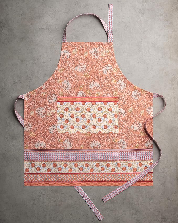 Maison d' Hermine 100% Cotton Apron for women with Pocket Kitchen Chef Apron for Men Cooking Spring Summer