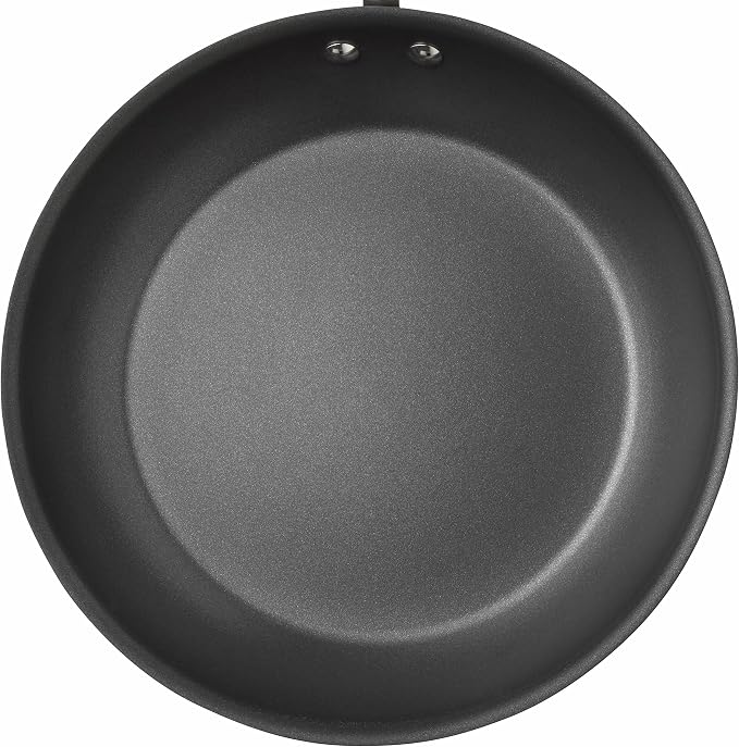 Rachael Ray Cucina Dishwasher-Safe Hard-Anodized Pots and Pans Set Non Stick Cookware, 12-Piece, Gray with Red Handles