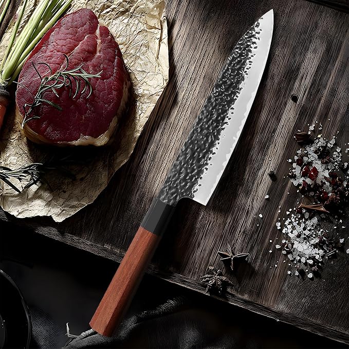 Plys Chef Knife Japanese Professional Kitchen Knives Meat and Vegetable Cooking Knife for Home Restaurant