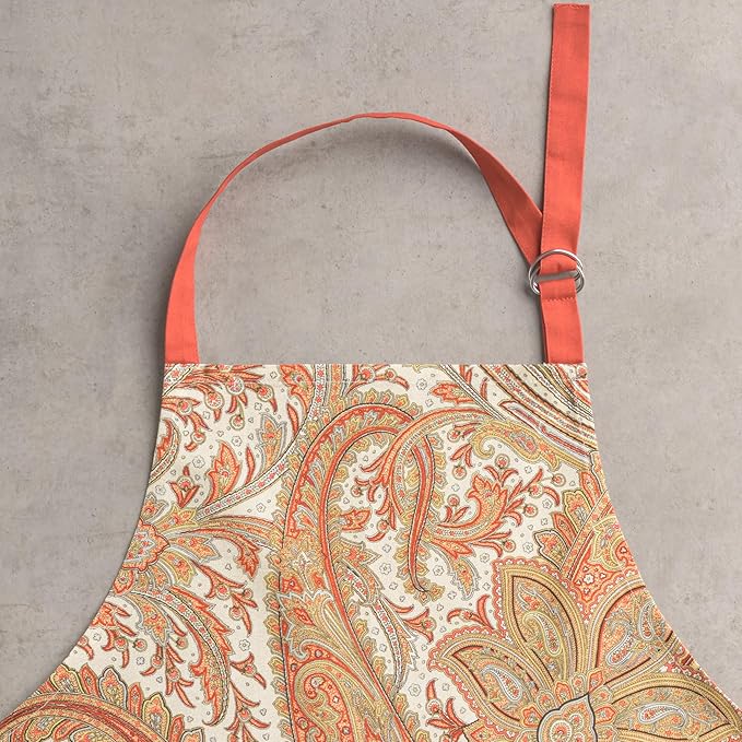Maison d' Hermine 100% Cotton Apron for women with Pocket Kitchen Chef Apron for Men Cooking Spring Summer