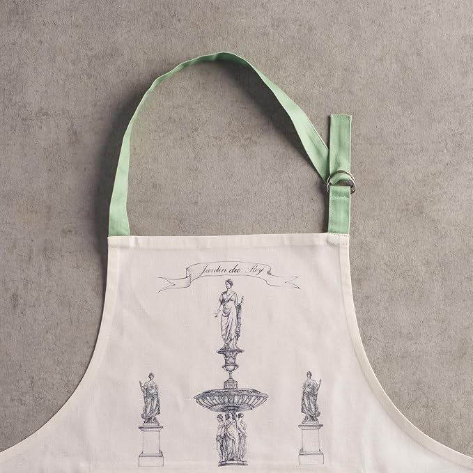 Maison d' Hermine 100% Cotton Apron for women with Pocket Kitchen Chef Apron for Men Cooking Spring Summer