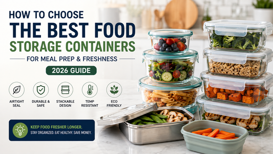 How to Choose the Best Food Storage Containers for Meal Prep and Freshness (2026 Guide)