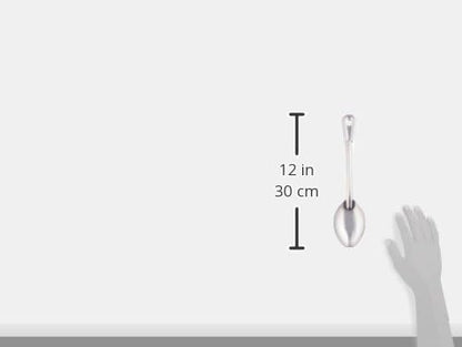 Winco Stainless Steel Basting Spoon, Solid, 11", 1.2mm