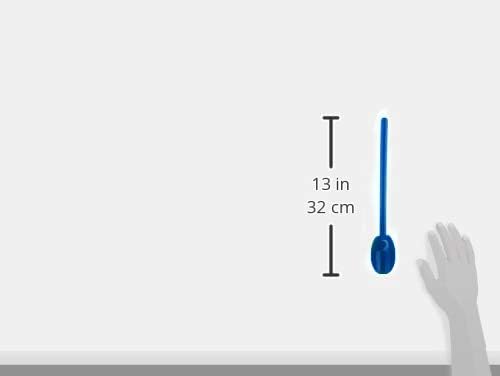 Mercer Culinary Hell's Tools Hi-Heat Mixing Spoon, 12 Inch, Blue