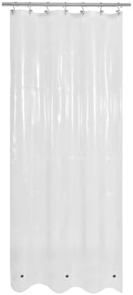 Mrs Awesome Stall Shower Curtain Liner 36x72, Clear