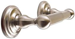 SENTO ROBIKI Modern Nickel Bathroom Hardware Accessories Set, Includes Robe Hook, Toilet Paper Holder, Towel Ring, 24" Towel Bar, Duty Metal Bath Hardware Set Wall Mounted(4-Piece, Satin Nickel)