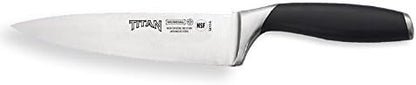 Mundial Titan 3410-6 6" Chef's Knife, Black