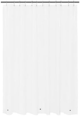 Mrs Awesome 72x75 Long Shower Curtain Liner Clear