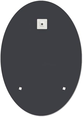 Bathroom Mirror for Over Sink 20" x 28" Oval Frameless Wall Mirror