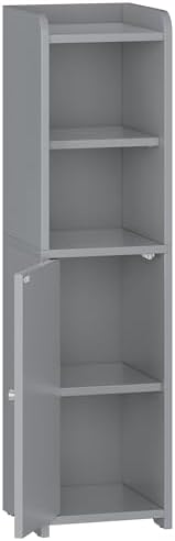 Hzuaneri Bathroom Storage Cabinet, Narrow Toilet Paper Cabinets with Doors