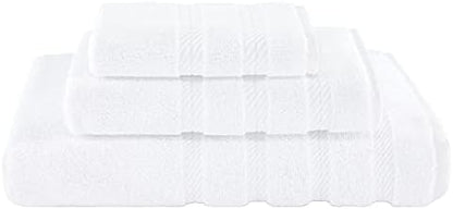 American Soft Linen 100% Cotton Luxury Turkish Towels, 3 Piece Towel Set