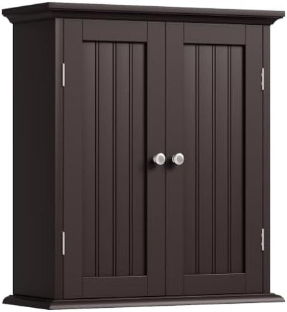ChooChoo Bathroom Wall Cabinet with 2 Doors, Over The Toilet