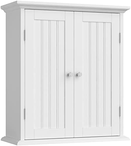 ChooChoo Bathroom Wall Cabinet with 2 Doors, Over The Toilet