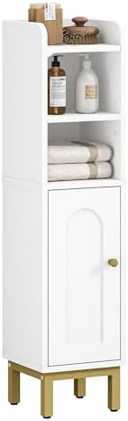 Hzuaneri Bathroom Storage Cabinet, Small Corner Floor Cabinet