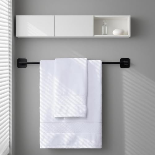 COZYART Bath Towel Set 6 PCS, Luxury White 100% Turkish Cotton 650GSM