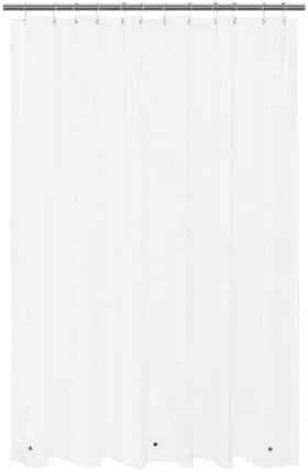 Mrs Awesome 72x80 Long Shower Curtain Liner Clear