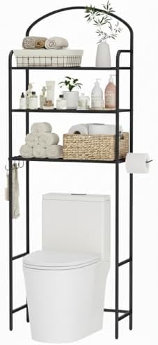 3 Tier Over The Toilet Storage Rack, Bathroom Organizer